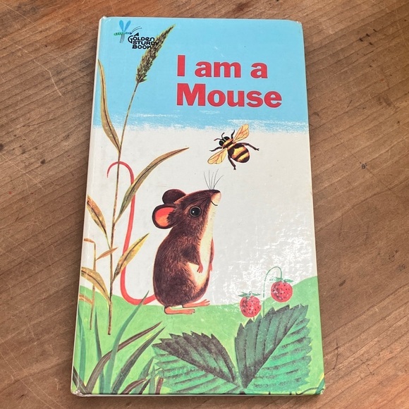 A Golden Sturdy Book Other - Vintage board book I Am a Mouse Children's Book by Ole Risom